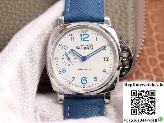 Panerai Luminor Due Pam906 Vs Factory White Dial-Rep Time Watches