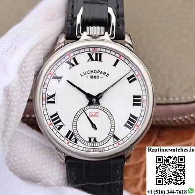 Chopard L.U.C 161923-1001 Louis Ulysse White Dial-Rep Time Watches
