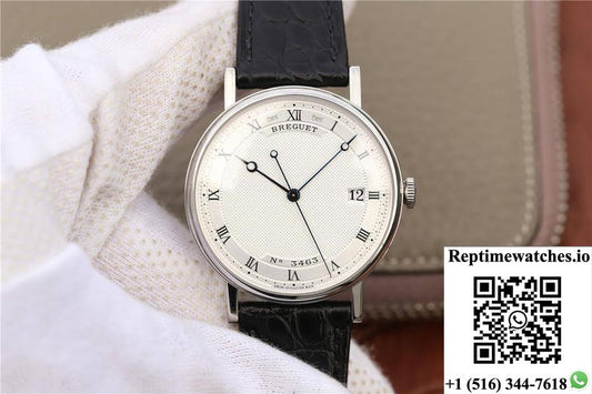 Breguet Classique 5177 Mks Factory White Dial-Rep Time Watches