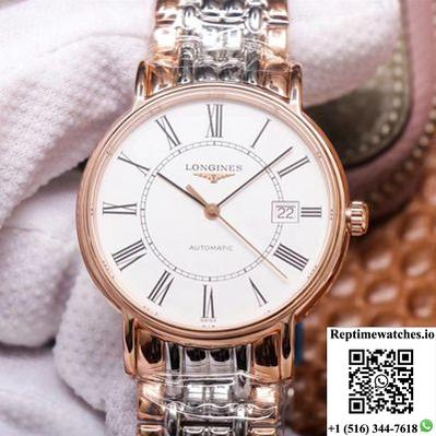 Rm Factory Longines Presence L4.921.1.11.7 Red Pvd-Rep Time Watches