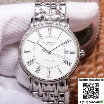 Rm Factory Longines Presence L4.921.4.11.6 Stainless Steel White Dial-Rep Time Watches