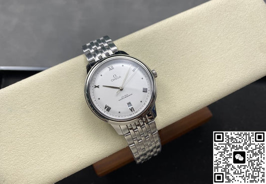 Omega De Ville series 434.10.40.20.02.001 KZ factory white dial