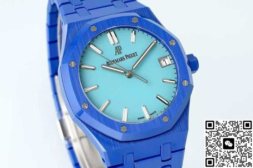 Audemars Piguet Royal Oak 15500 APS Factory Blue Strap