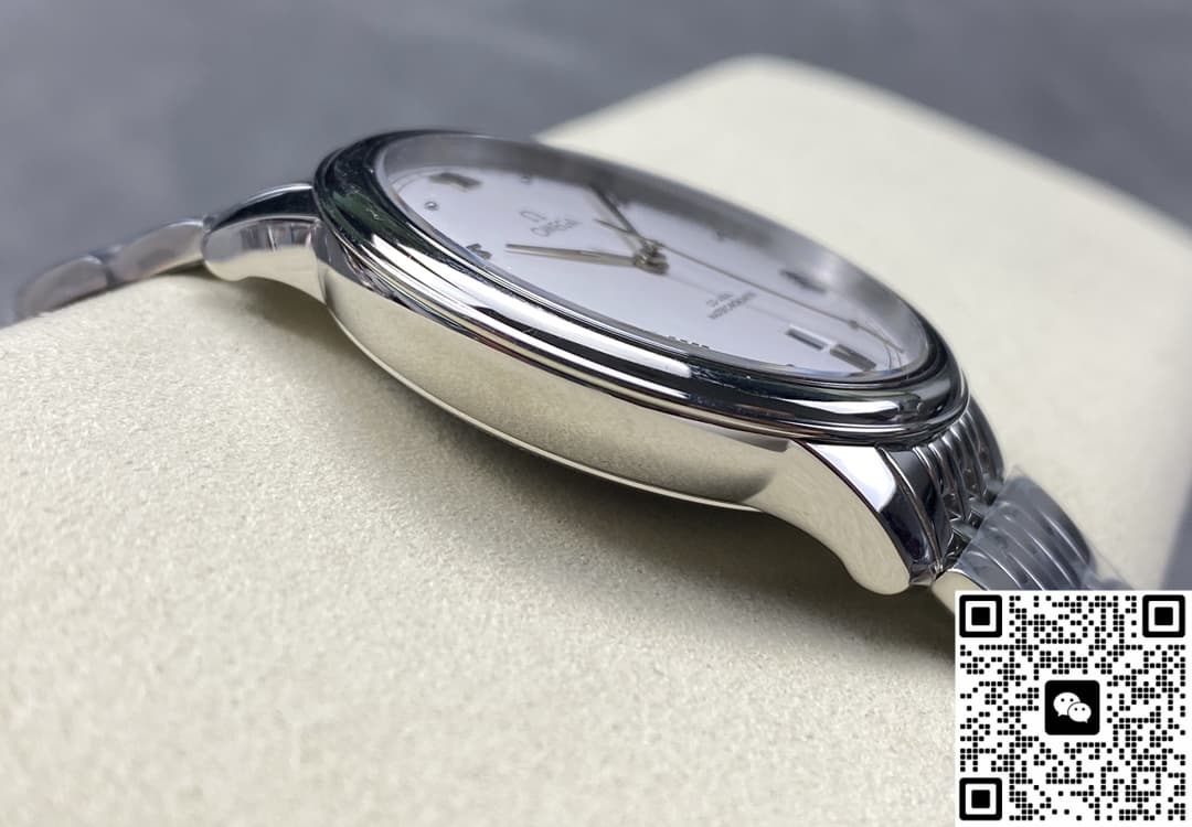 Omega De Ville series 434.10.40.20.02.001 KZ factory white dial