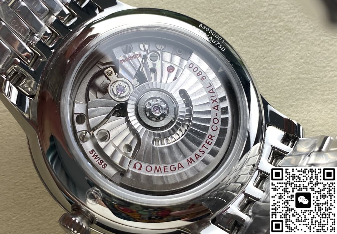 Omega De Ville series 434.10.40.20.02.001 KZ factory white dial