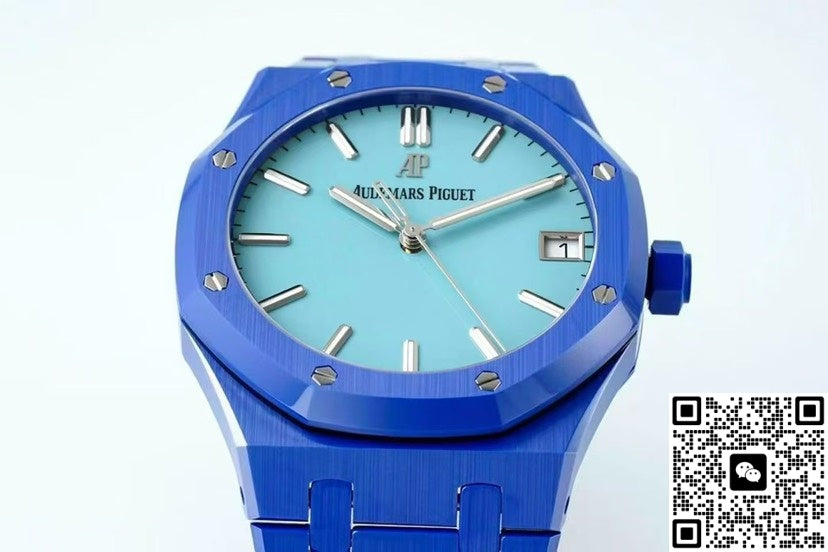 Audemars Piguet Royal Oak 15500 APS Factory Blue Strap