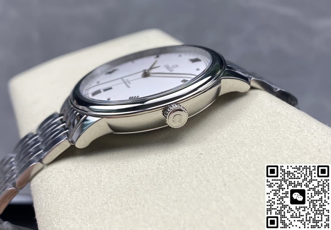 Omega De Ville series 434.10.40.20.02.001 KZ factory white dial