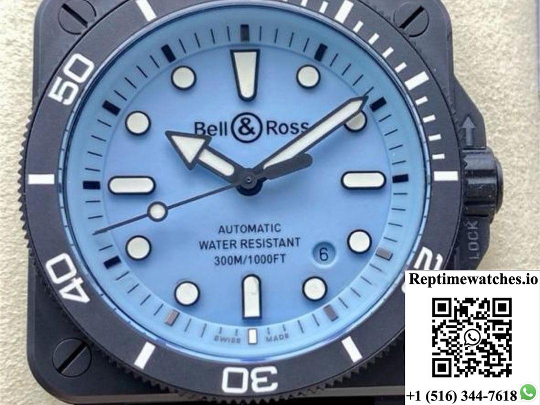 Bell & Ross Instruments Br03A-D-Lm-Ce-Srb M+ Factory Ceramic Case-Rep Time Watches