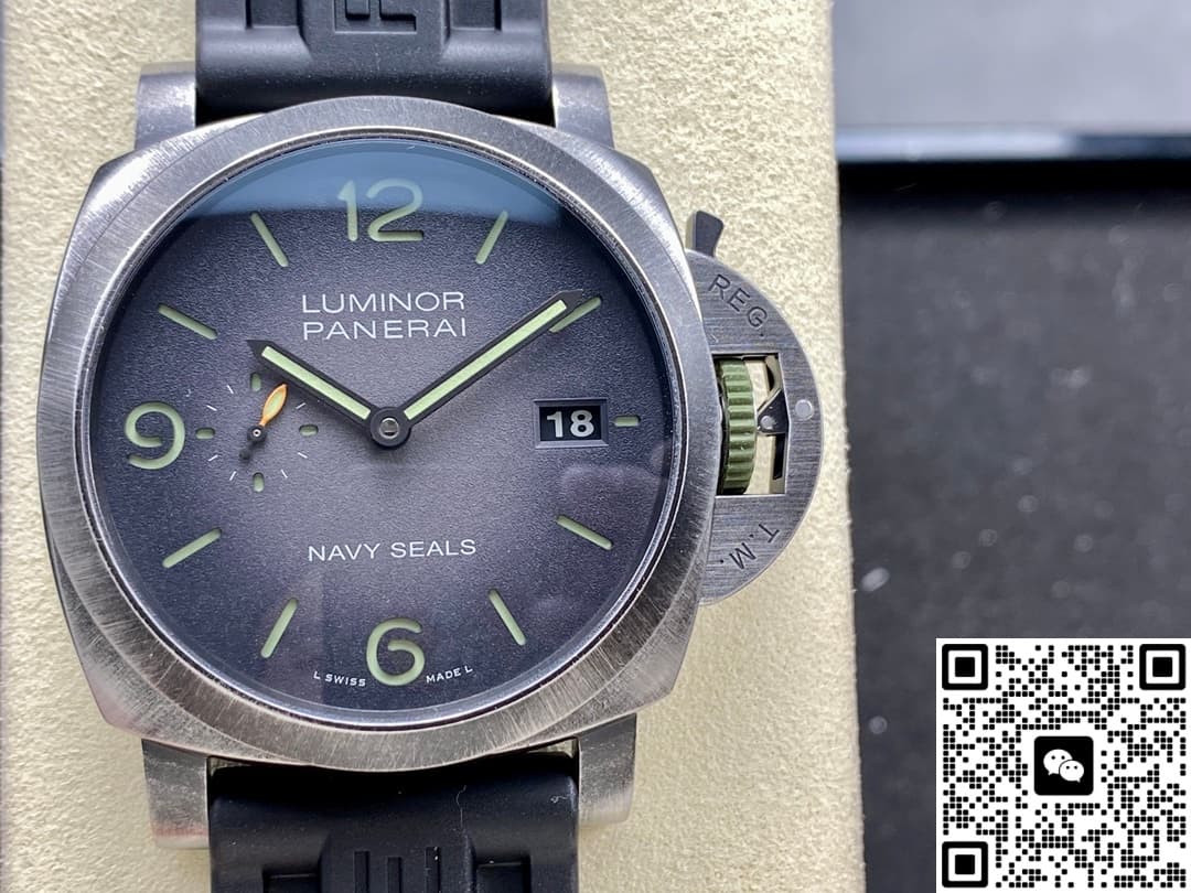 Panerai Luminor PAM01412 VS Factory Rubber Strap