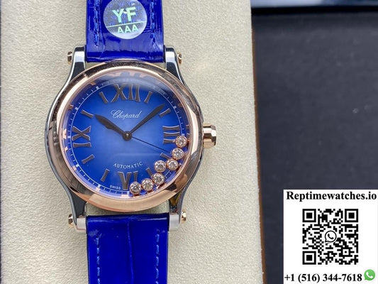 Chopard HAPPY SPORT 278578-6003 YF Factory Alligator Leather Strap