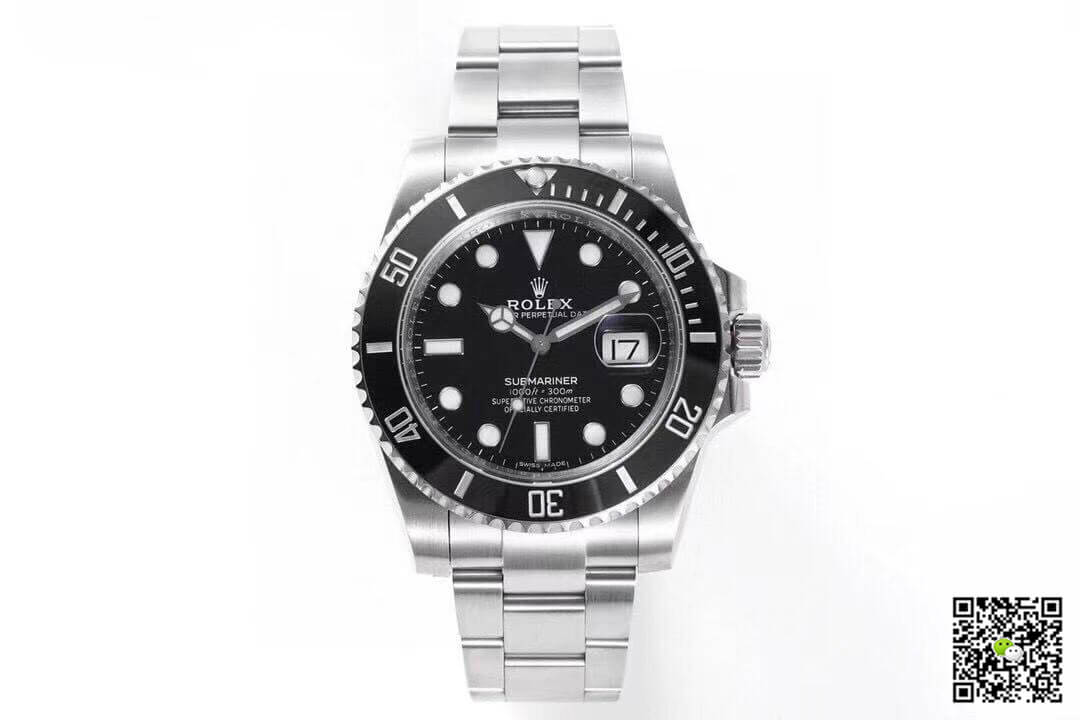 Rolex Submariner 116610LN-97200 ZF Factory Black Dial Stainless Steel Strap