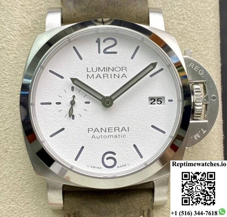 Panerai Luminor Pam01394 Vs Factory White Dial-Rep Time Watches