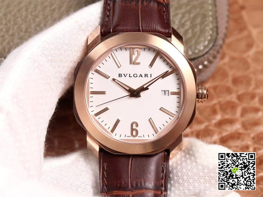 Bvlgari Octo BV Factory White Dial