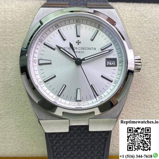 Vacheron Constantin Overseas 4500V 8F Factory Black Rubber Strap-Rep Time Watches
