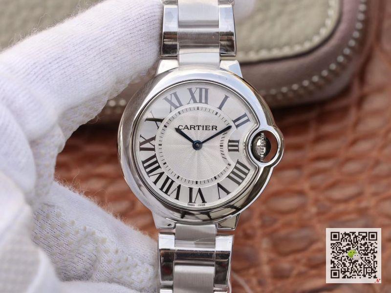 Ballon Bleu De Cartier W6920084 V6 Factory Silver Dial