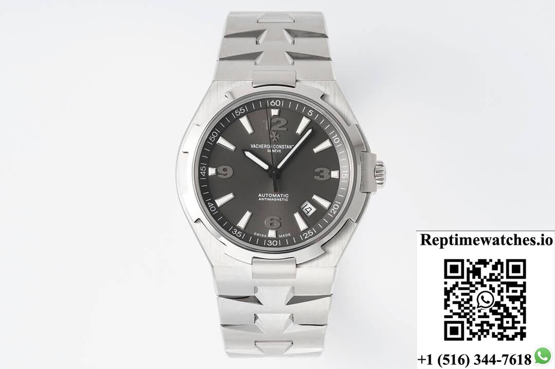 Vacheron Constantin Overseas 47040 Ppf Factory Stainless Steel Gray Dial-Rep Time Watches