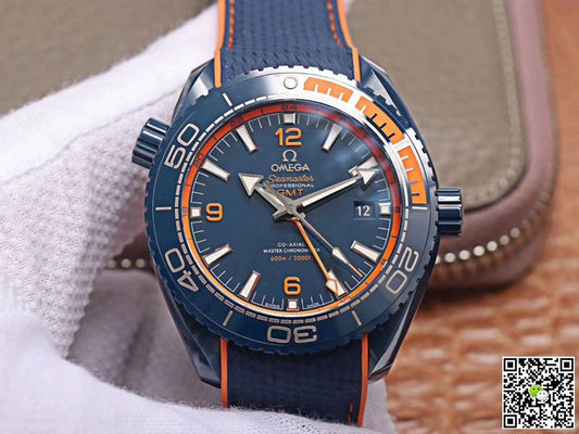 Omega Seamaster 215.92.46.22.03.001 GMT VS Factory Blue Ceramic