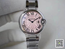 Ballon Bleu De Cartier WE902073 33mm V6 Factory Pink Dial