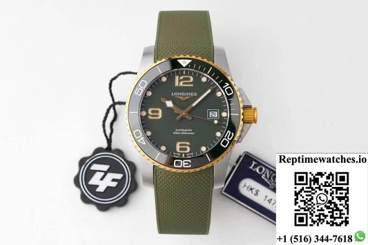 Longines Concas L3.781.3.06.9 Zf Factory Green Dial-Rep Time Watches