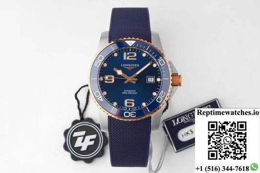 Longines Concas L3.781.3.98.9 Zf Factory Blue Dial-Rep Time Watches