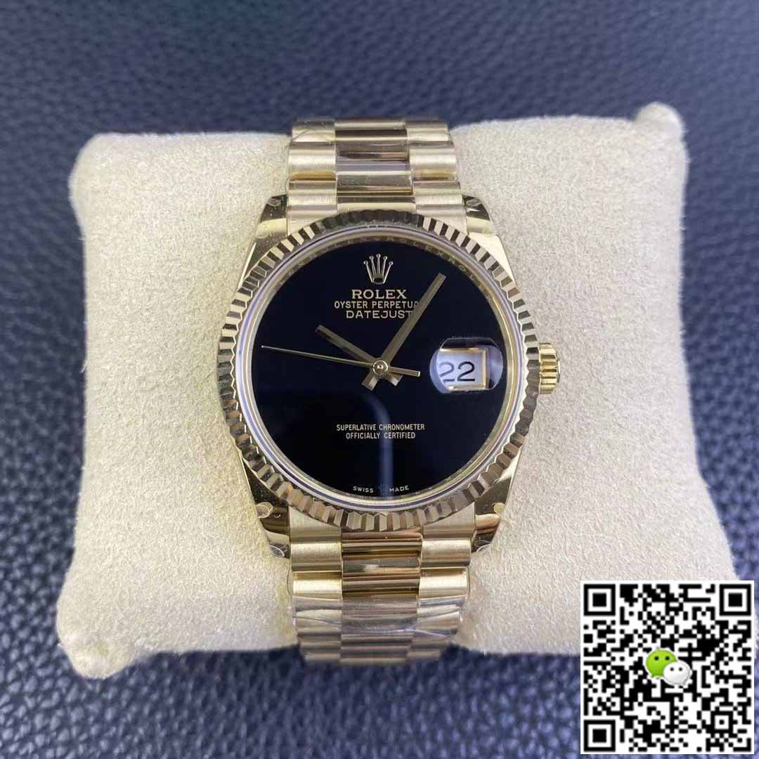 Rolex Day Date 18038 GM Factory Black Dial