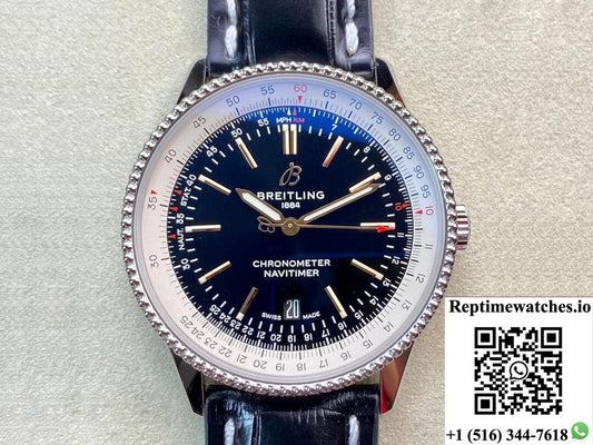 Breitling Navitimer 1 A17326211B1P1 V7 Factory Black Dial-Rep Time Watches