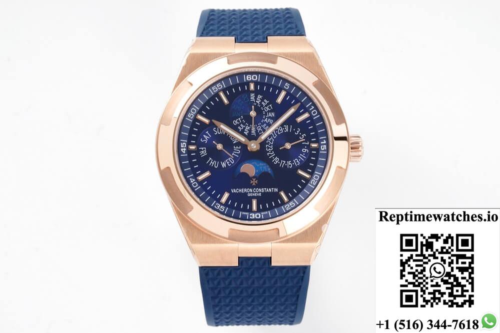 Vacheron Constantin Overseas 4300V/120R-B509 8F Factory V2 Blue Dial-Rep Time Watches
