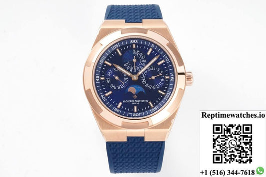 Vacheron Constantin Overseas 4300V/120R-B509 8F Factory V2 Blue Dial-Rep Time Watches