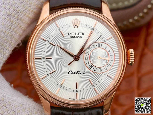 Rolex Celini Date M50515-0008 MKS Factory Silver Dial