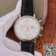 IWC Portofino Chronograph Multi-function IW391022 ZF Factory White Dial With Rose Gold Markers