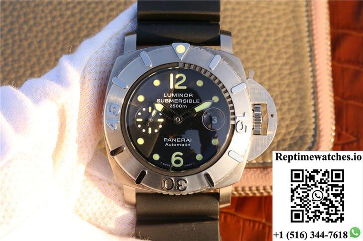 Panerai Submersible Pam 00194 Vs Factory Black Dial-Rep Time Watches