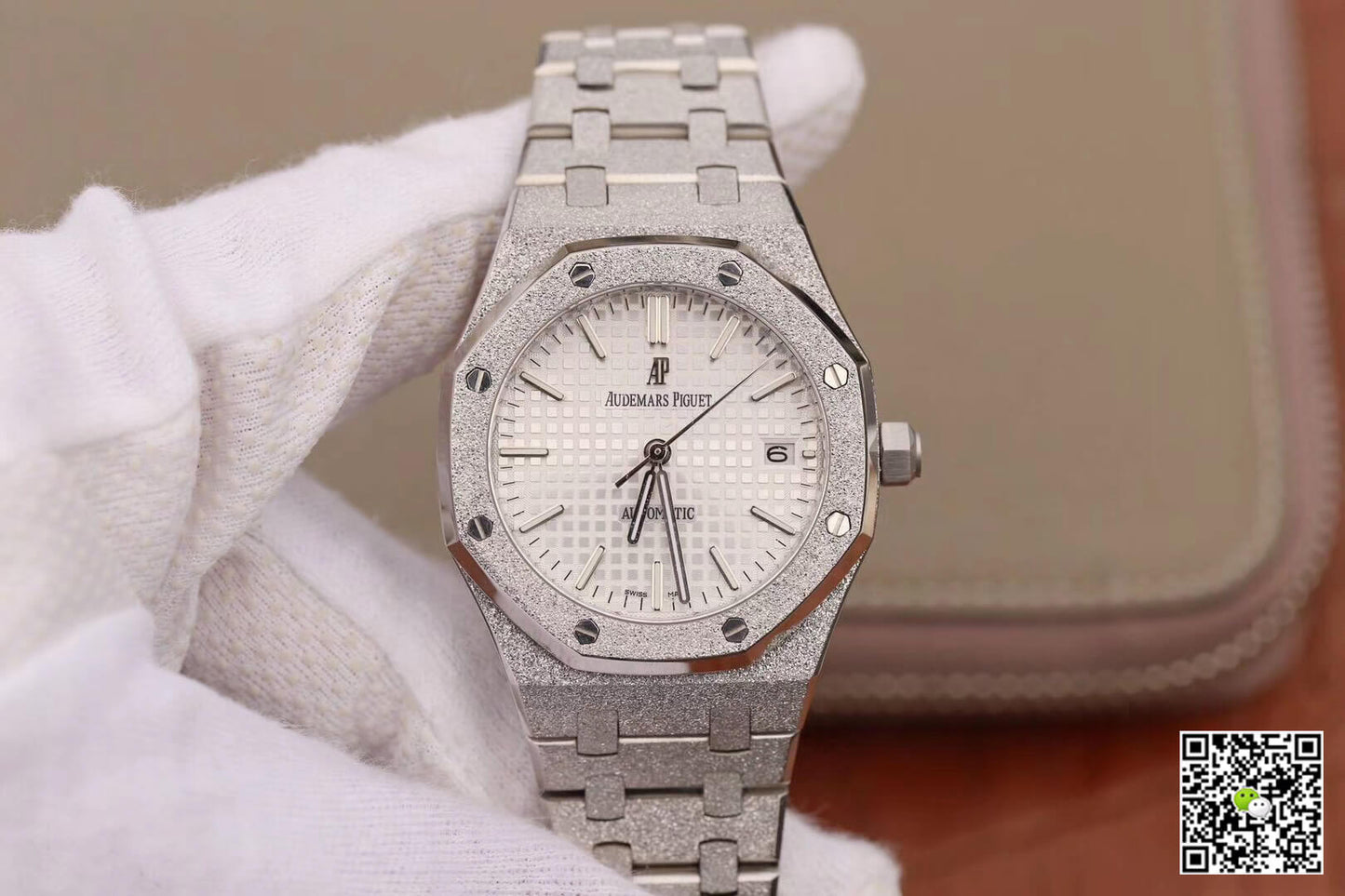 Audemars Piguet Royal Oak 15454BC.GG.1259BC.01 JH Factory Silver Dial