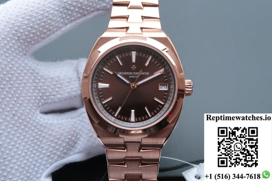 Vacheron Constantin Overseas 4500V 8F Factory Brown Dial-Rep Time Watches