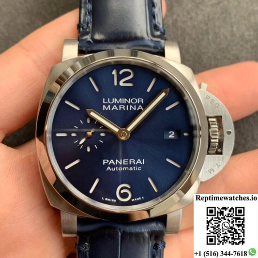 Panerai Luminor Pam01393 Vs Factory Blue Dial-Rep Time Watches