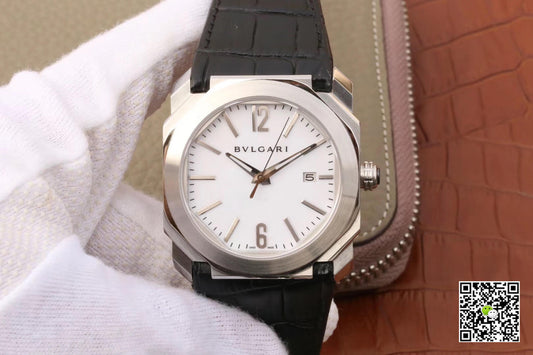 Bvlgari Octo 102779 OC41C6SLD White Dial