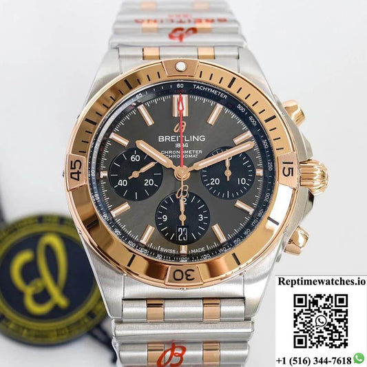 Breitling Chronomat Ub0134101B1U1 Gf Factory Rose Gold-Rep Time Watches