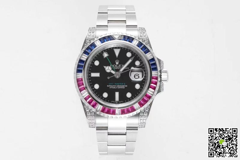 Rolex GMT Master II 116759 SAru-78209 ROF Factory Black Dial