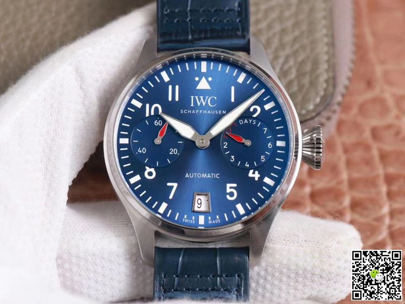 IWC Big Pilot IW501008 Boutique London Edition ZF Factory Blue Dial