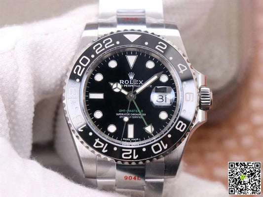 Rolex GMT Master II 116710LN-78200 Noob Factory Black Dial V11