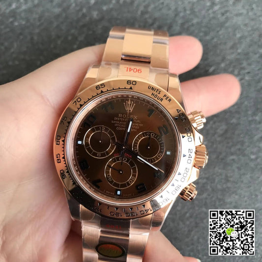 Rolex Daytona m116505-0011 Noob Factory Brown Dial