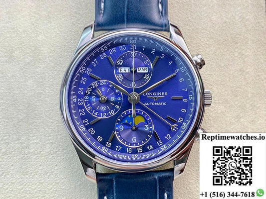 Longines Master Collection L2.773.4.92.0 Yl Factory Blue Dial-Rep Time Watches