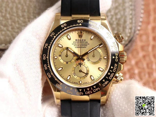 Rolex Daytona M116518LN-0042 Noob Factory Champagne Dial 4130 Movement