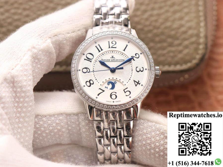 Jaeger Lecoultre Rendez Vous 3448130 Zf Factory Diamond White Dial-Rep Time Watches