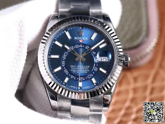 Rolex Sky Dweller M326934-0003 Noob Factory Blue Dial