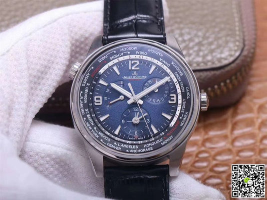 Jaeger LeCoultre Polaris Geographic WT 904847Z ZF Factory Blue Black Gradient Dial