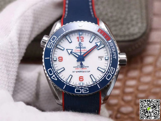 Omega Seamaster Planet Ocean 36th America’s Cup Limited Edition VS Factory White Dial