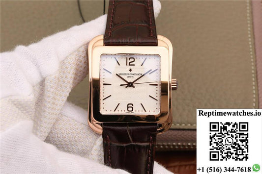 Vacheron Constantin Historiques 86300/000R-9826 Gs Factory Silver Dial-Rep Time Watches