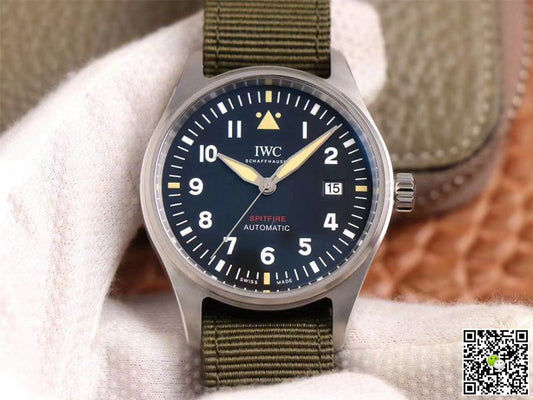 IWC Pilot Spitfire IW326801 MKS Factory Black Dial
