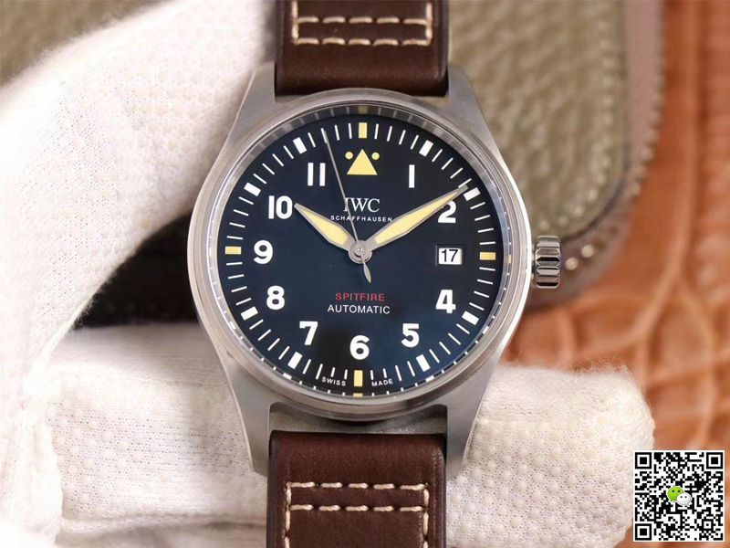 IWC Pilot Spitfire IW326803 MKS Factory Black Dial