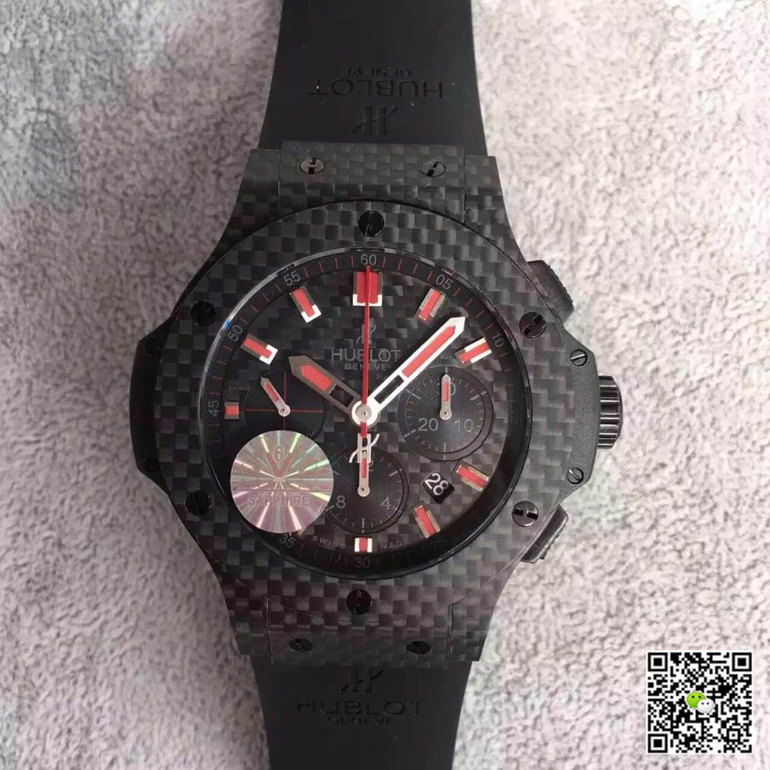Hublot Big Bang Carbon 301.QX.1724.RX V6 Factory Black Dial